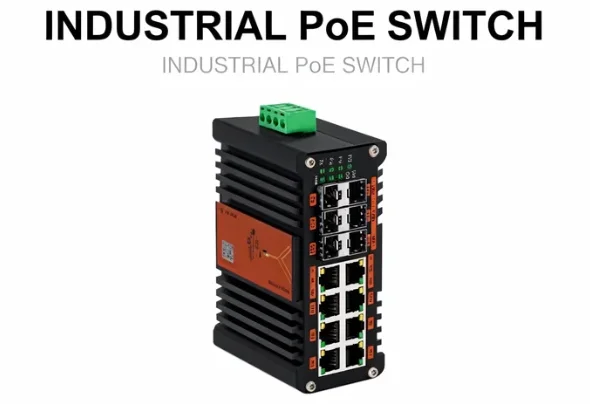 Sfp+ 10G Managed Switch 8 Port - Commutateur PoE géré industriel L2+ 8