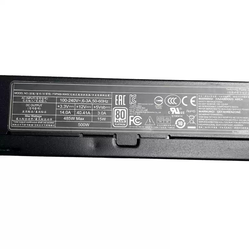 FSP500-30AS, bloc d’alimentati - Atx Power Supply 1U Flex 500W avis et prix